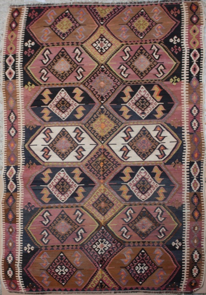 F79 Turkish Akcadag Kilim Rug