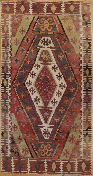 R6537 Turkish Aksaray Kilim Rugs
