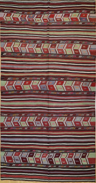 R7867 Turkish Anatolian Balikesir Cicim Rug