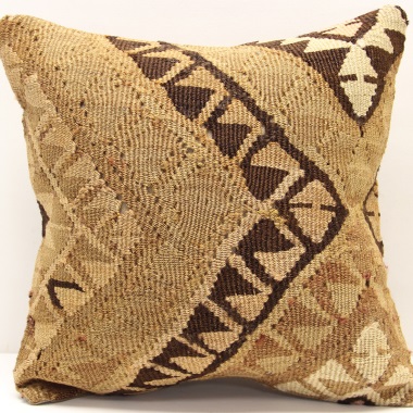 M401 Turkish Anatolian Hand Woven Kilim Cushion Cover