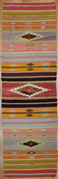 Turkish Anatolian Kilim Runner R7792