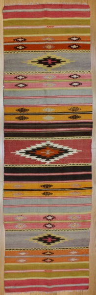 Turkish Anatolian Kilim Runner R7794