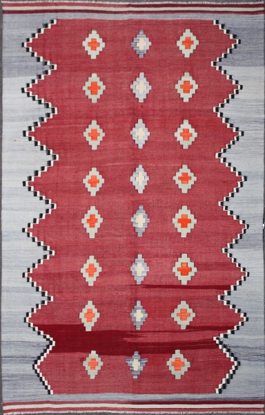 R7340 Turkish Avonya Kilim Rug