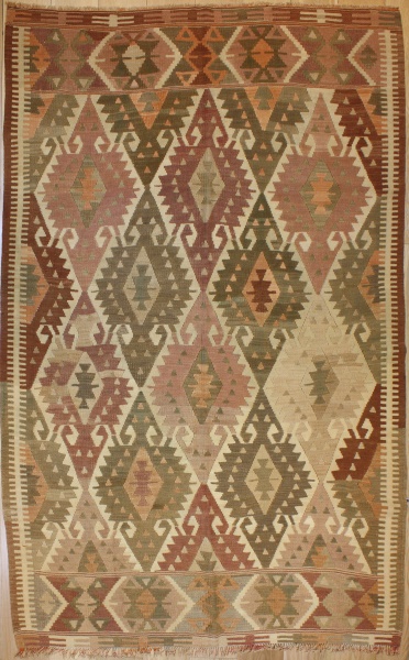 R4673 Turkish Barak Kilim Rug