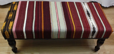 Turkish Bench Kilim Stool R4030