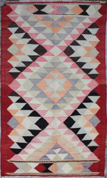 R5457 Turkish Bodrum Kilim Rug