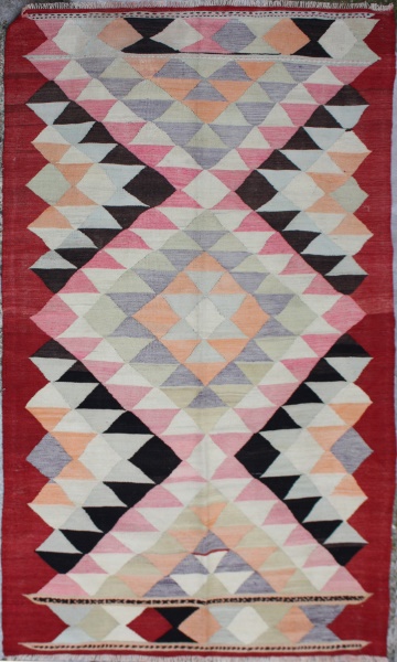 R5457 Turkish Bodrum Kilim Rug