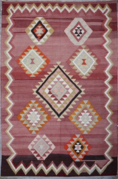 R6400 Turkish Bodrum Kilim Rug