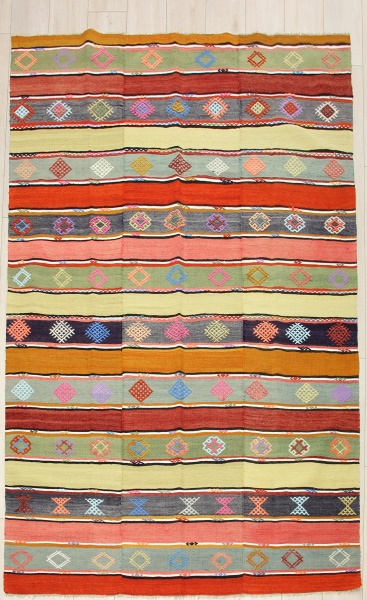 R7866 Turkish Cal Kilim Rugs