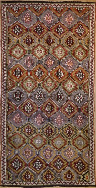 R7344 Turkish Cicim Rug