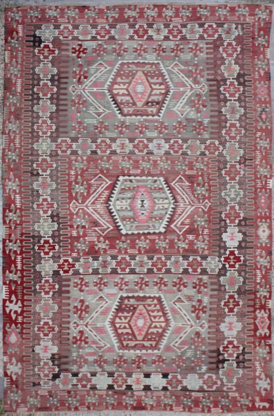 R6324 Turkish Esme Kilim