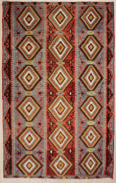 R5866 Turkish Esme Kilim Rug