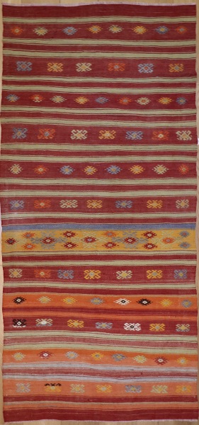 R7131 Turkish Fethiye Kilim Runner