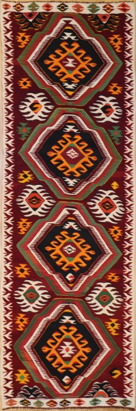 R7535 Turkish Flatweave Kilim Runner