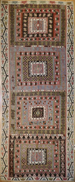 R4492 Turkish Kayseri Kilim Rug