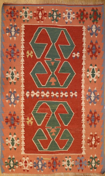 R4276 Turkish Kayseri Kilim Rug