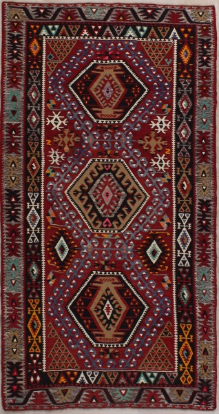 R7377 Turkish Kayseri Kilim Rug 