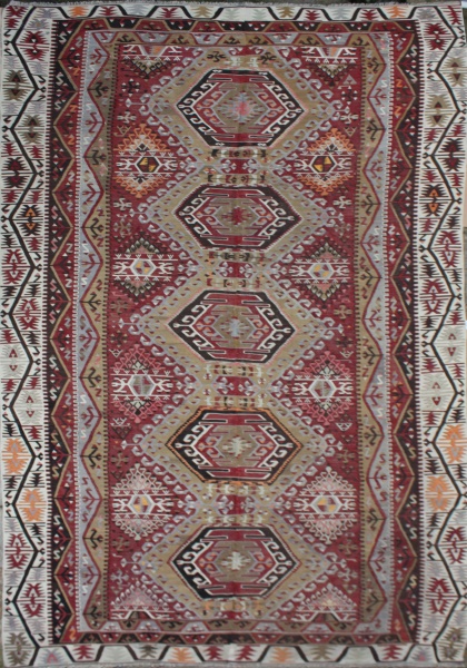 F1445 Turkish Kayseri Kilim Rug Kilim