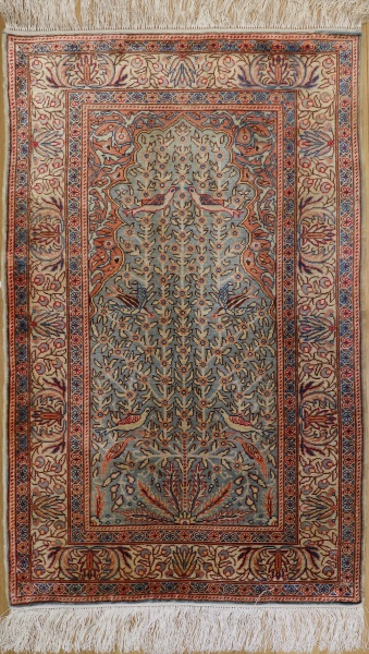 R6963 Turkish Kayseri Silk Rug