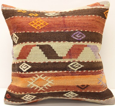 M964 Turkish Kilim Cushion Cover