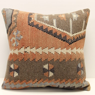 L468 Turkish Kilim Cushion Cover