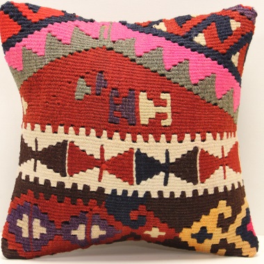 S283 Turkish Kilim Cushion Cover