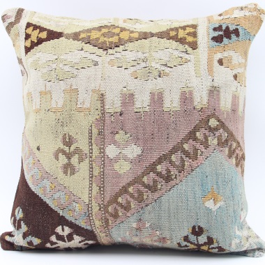 M1382 Turkish Kilim Cushion Cover