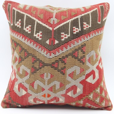 M1387 Turkish Kilim Cushion Cover