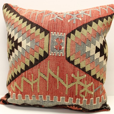 XL298 Turkish Kilim Cushion Cover