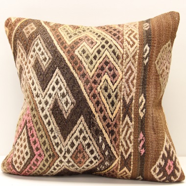 M1286 Turkish Kilim Cushion Cover