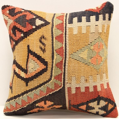 S313 Turkish Kilim Cushion Cover