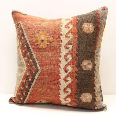 L589 Turkish Kilim Cushion Cover