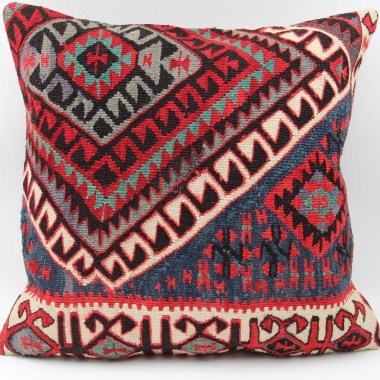 L634 Turkish Kilim Cushion Cover