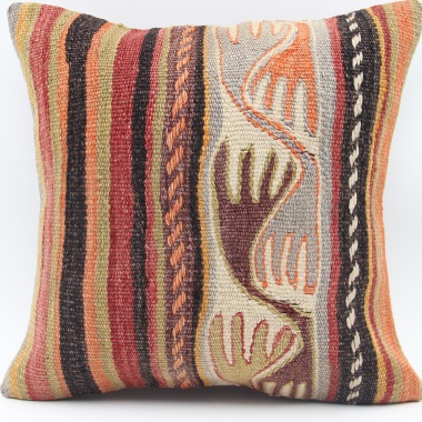 M261 Turkish Kilim Pillow Cover