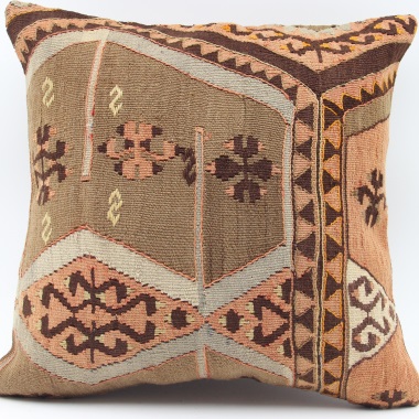 M296 Turkish Kilim Pillow Cover