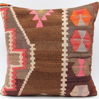 L615 Turkish Kilim Pillow Cushion Cover