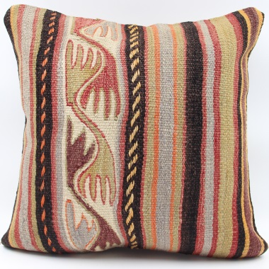 L615 Turkish Kilim Pillow Cushion Cover