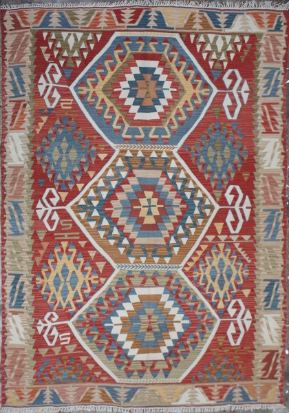 R6102 Turkish Kilim Rug