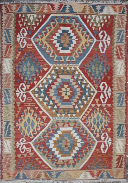 R6102 Turkish Kilim Rug