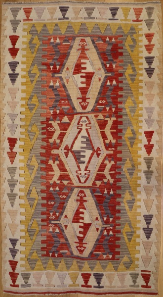 R6473 Turkish Kilim Rug