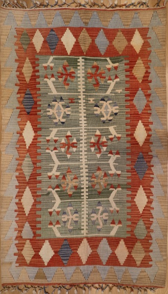 R6523 Turkish Kilim Rug