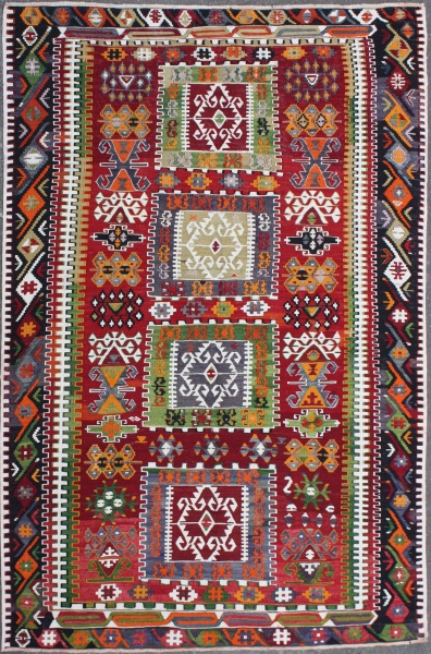 R7372 Turkish Kilim Rug