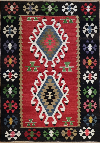 R8519 Turkish Kilim Rug