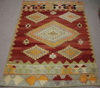 R8523 Turkish Kilim Rug