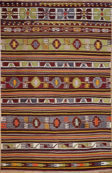 R8529 Turkish Kilim Rug