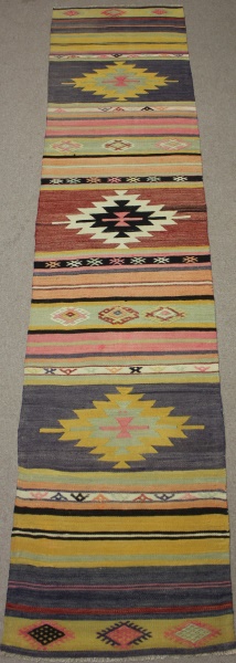 R8537 Turkish Kilim Rug Runner