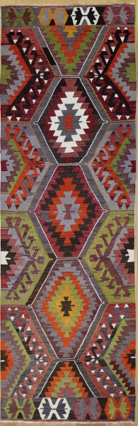 R8569 Turkish Kilim Rug Runner