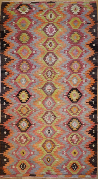 R9064 Turkish Kilim Rugs