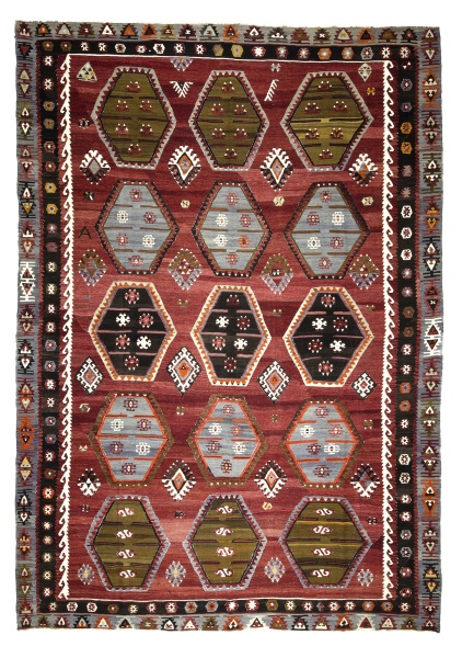 R8544 Turkish Kilim Rugs