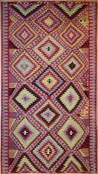 R8954 Turkish Kilim Rugs UK